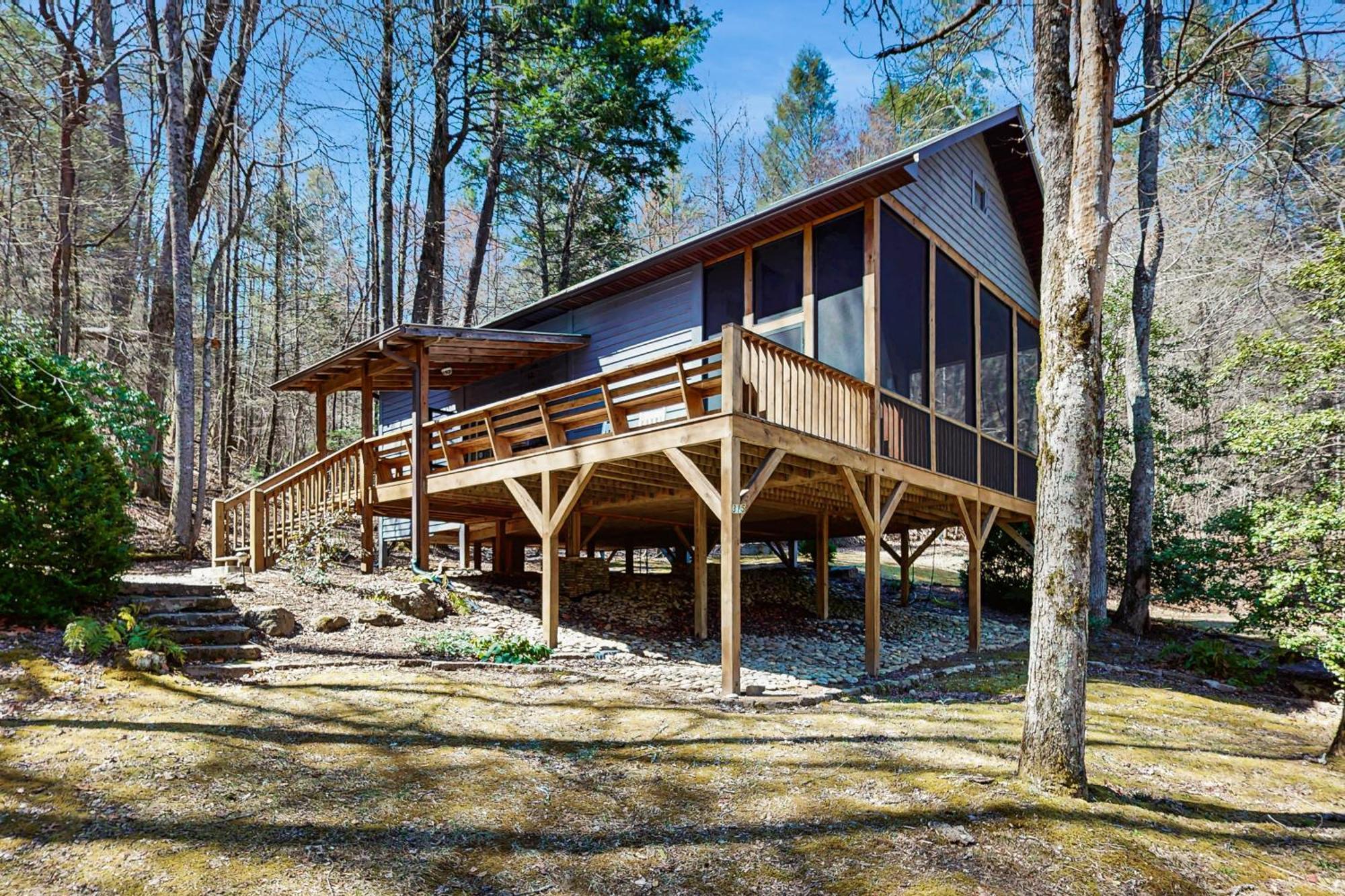 Villa Toccoa Hideaway Aska Exterior foto